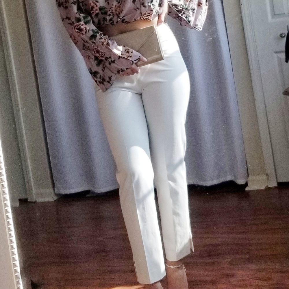 Brunello Cucinelli dress pants white